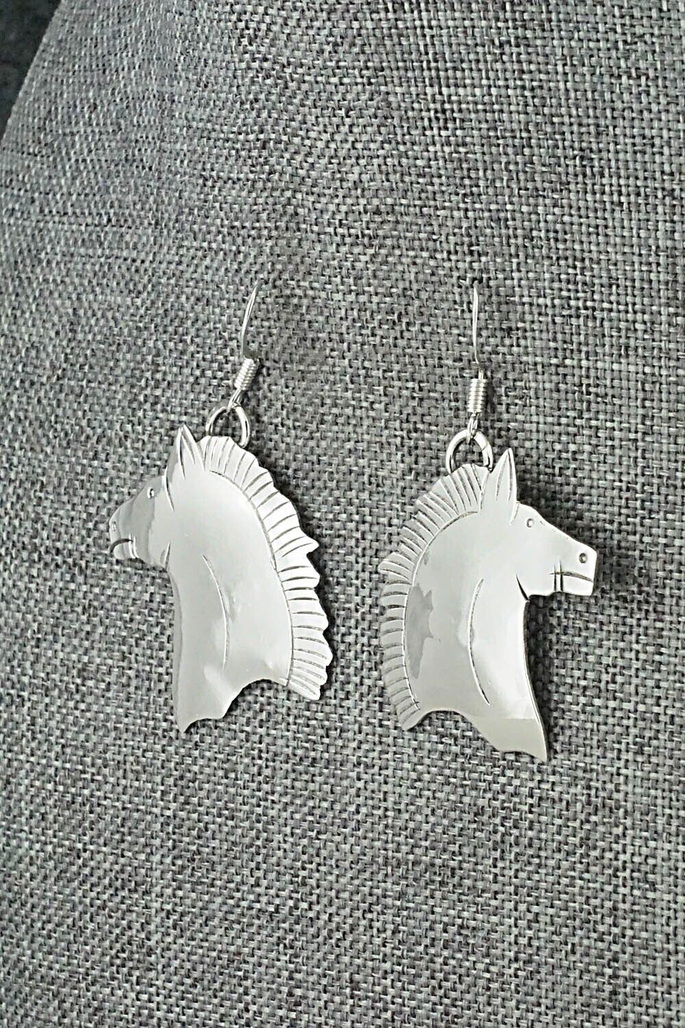 Sterling Silver Earrings - Louise Yazzie