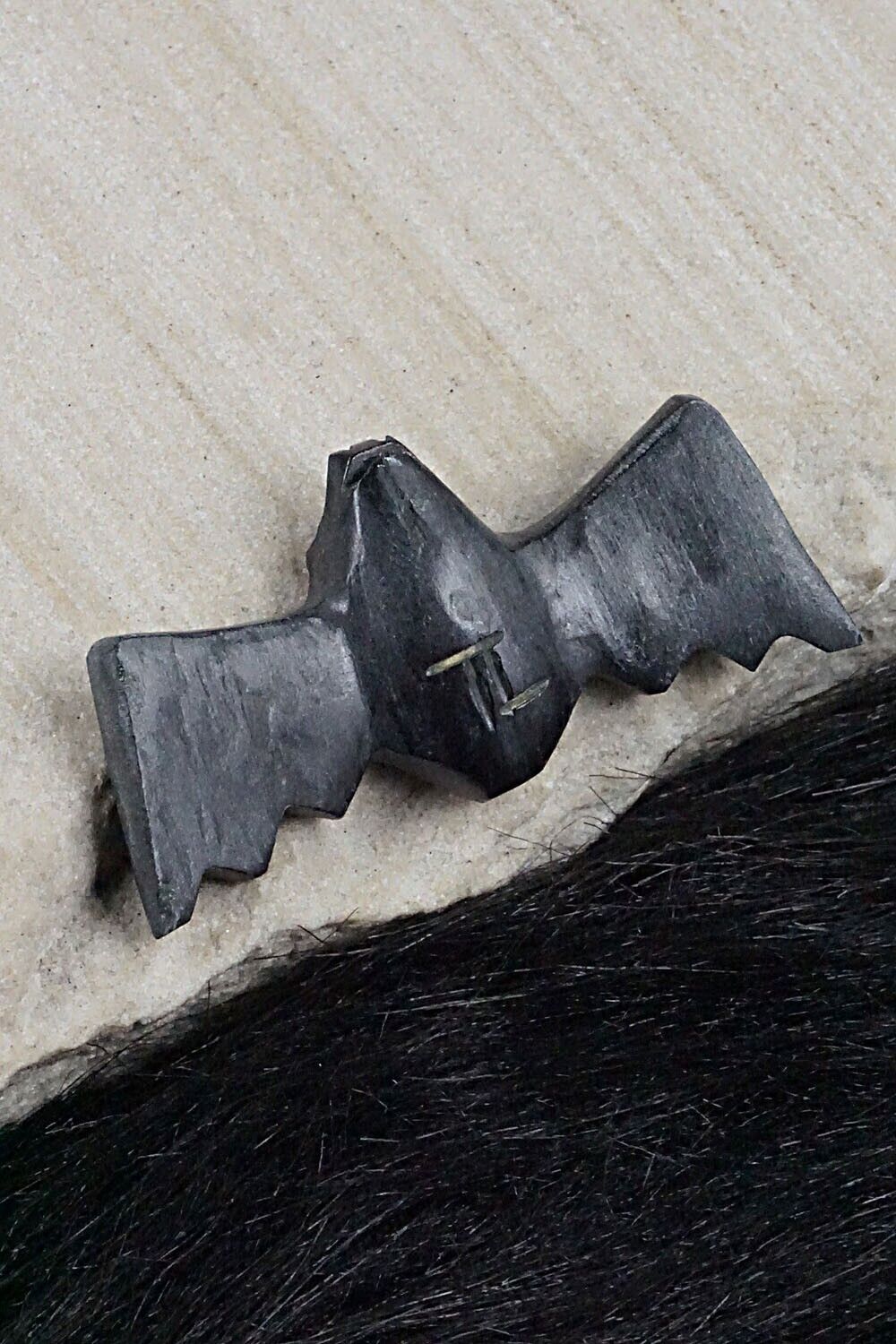 Bat Zuni Fetish Carving - Tim Lementino
