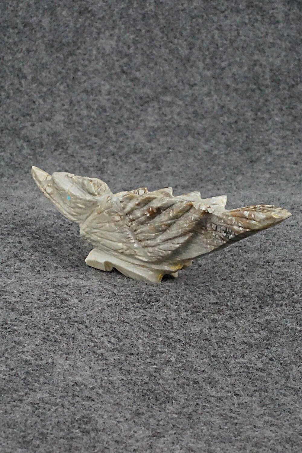 Roadrunner Zuni Fetish Carving - Tony Mackel