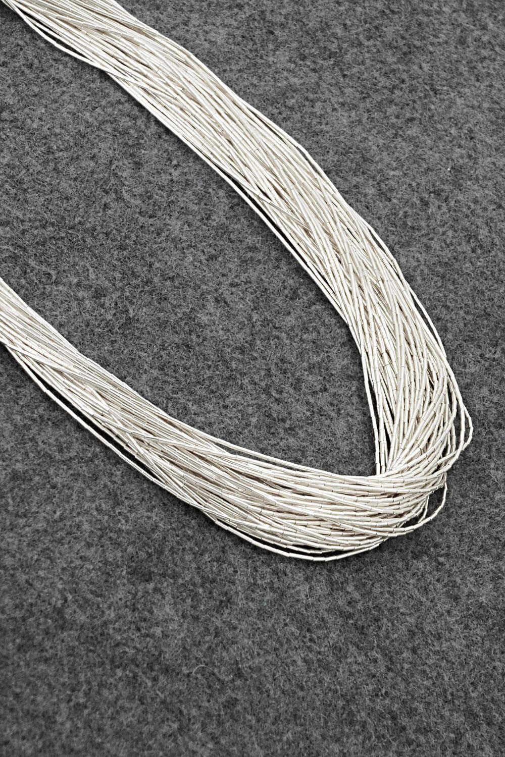 Liquid Silver Necklace - Sterling Silver 16"