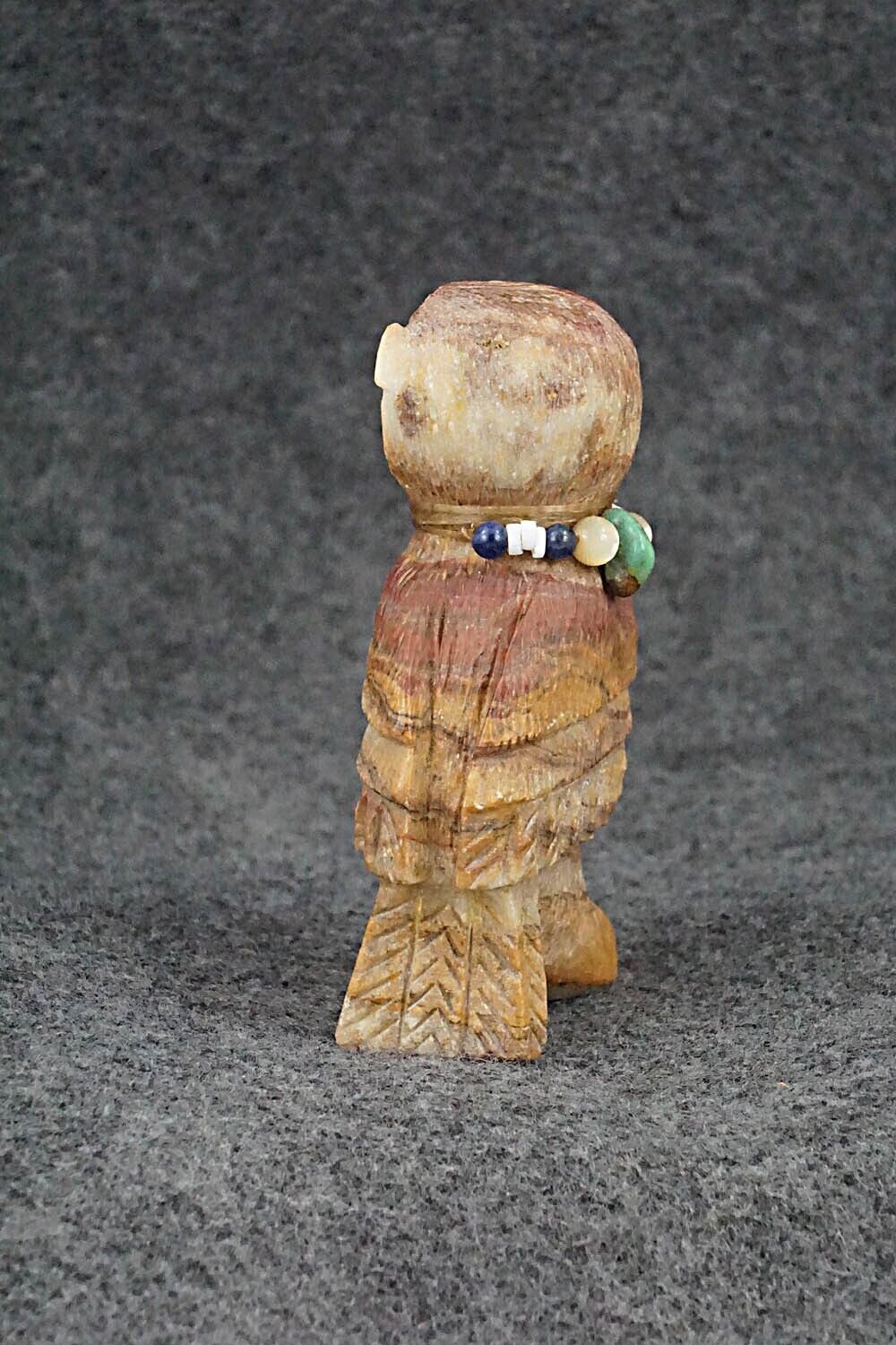 Owl Zuni Fetish Carving - Douglas Martza