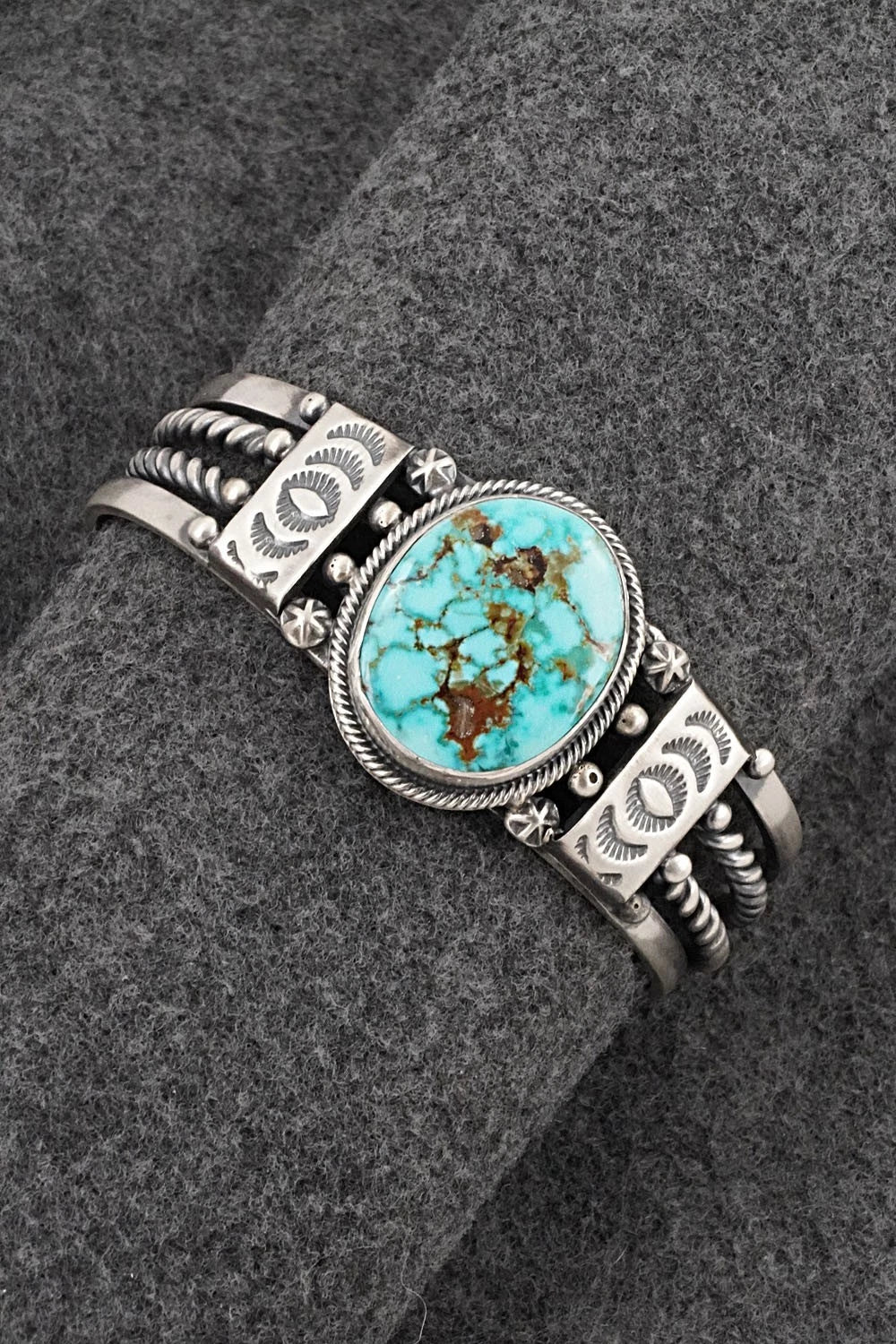 Turquoise & Sterling Silver Bracelet - Daniel Benally