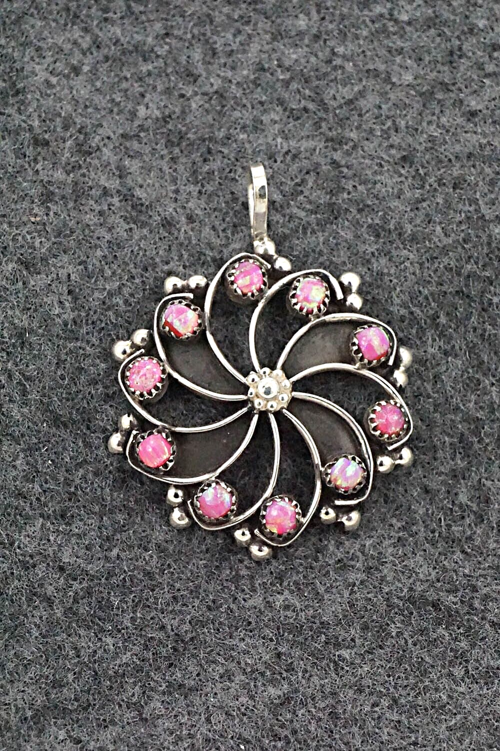 Opalite & Sterling Silver Pendant - Estella Laate