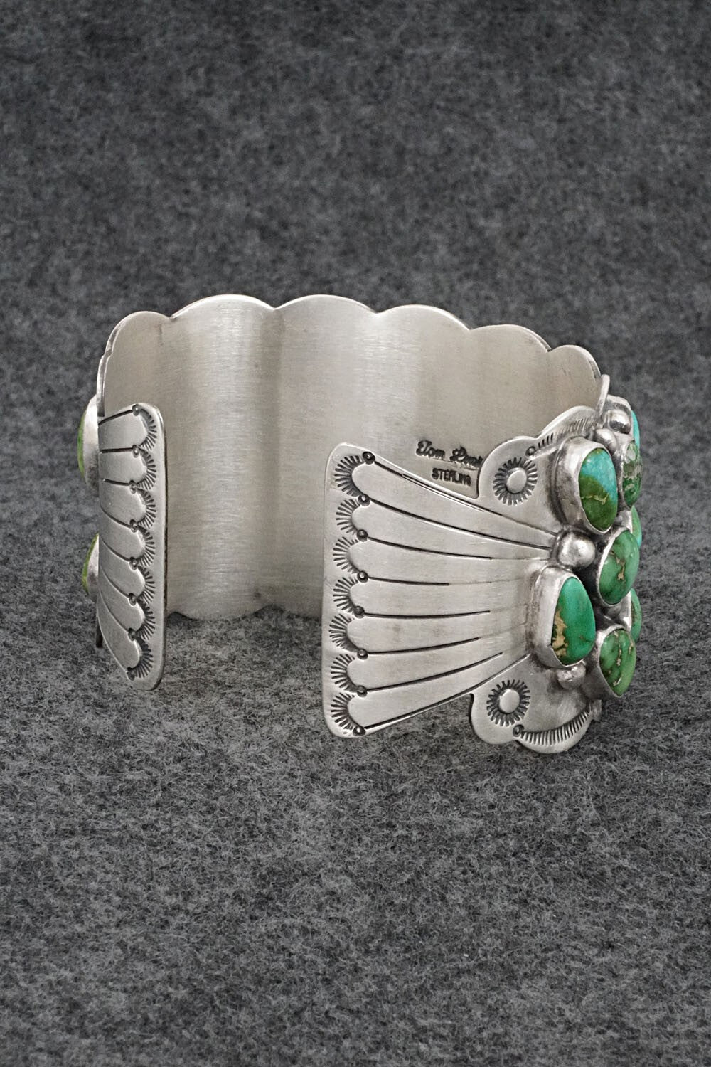 Turquoise & Sterling Silver Bracelet - Tom Lewis