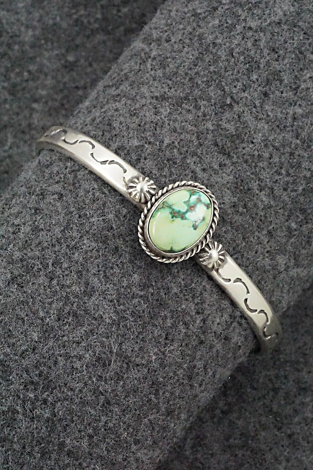 Turquoise & Sterling Silver Bracelet - Samuel Yellowhair