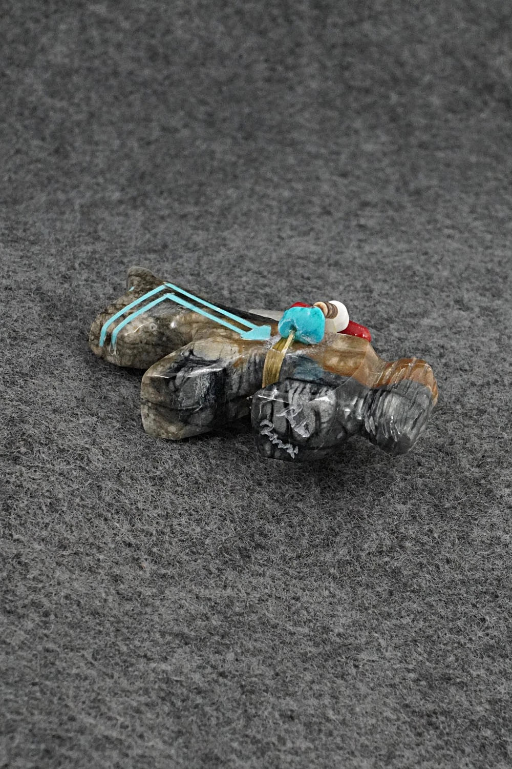 Horse Zuni Fetish Carving - Rodney Laiwakete