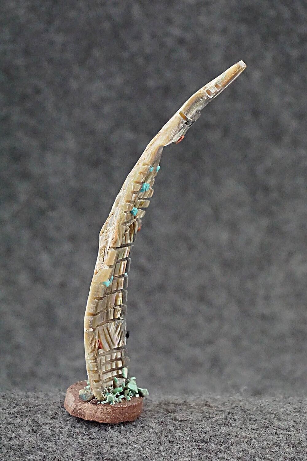 Corn Maiden Zuni Fetish Carving - Carl Etsate