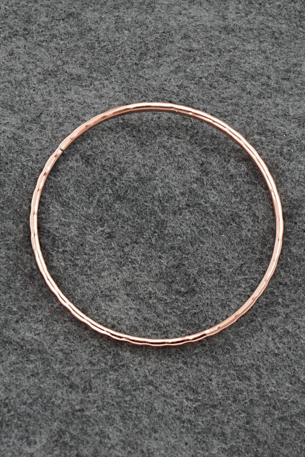 Copper Bangle Bracelet - Elaine Tahe