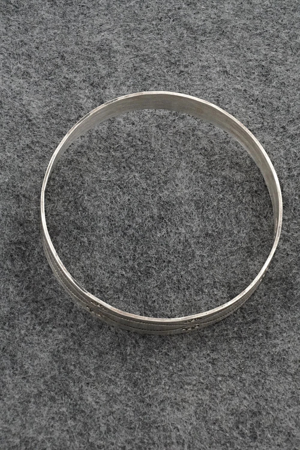 Sterling Silver Bangle Bracelet - Jerry Sandoval