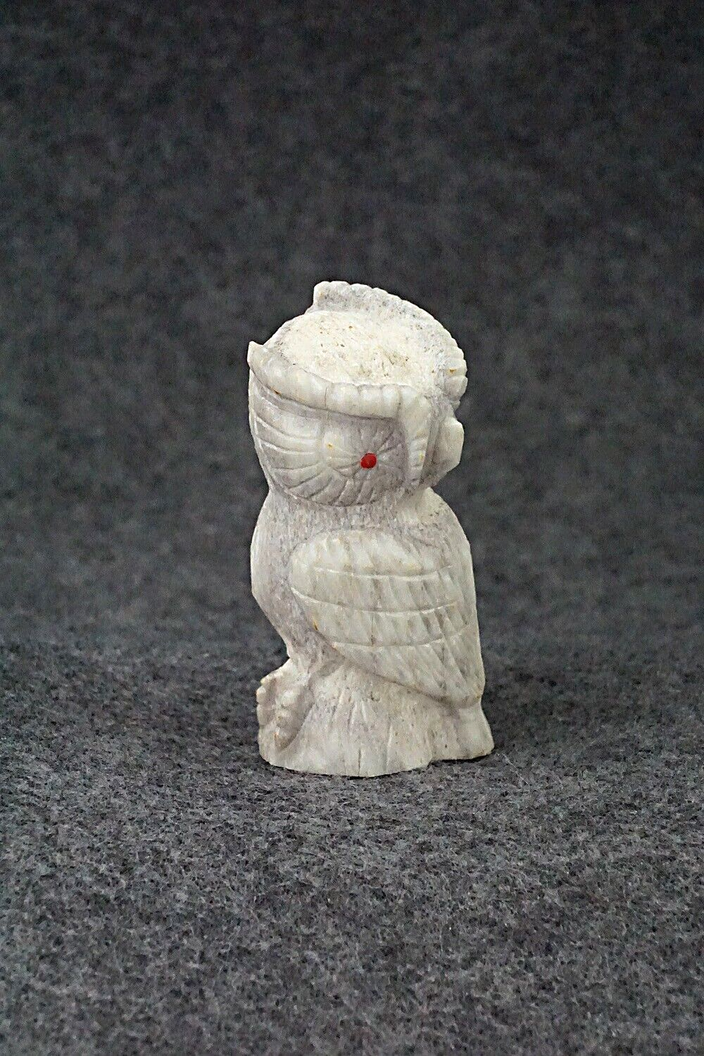 Owl Zuni Fetish Carving - Chris Peina