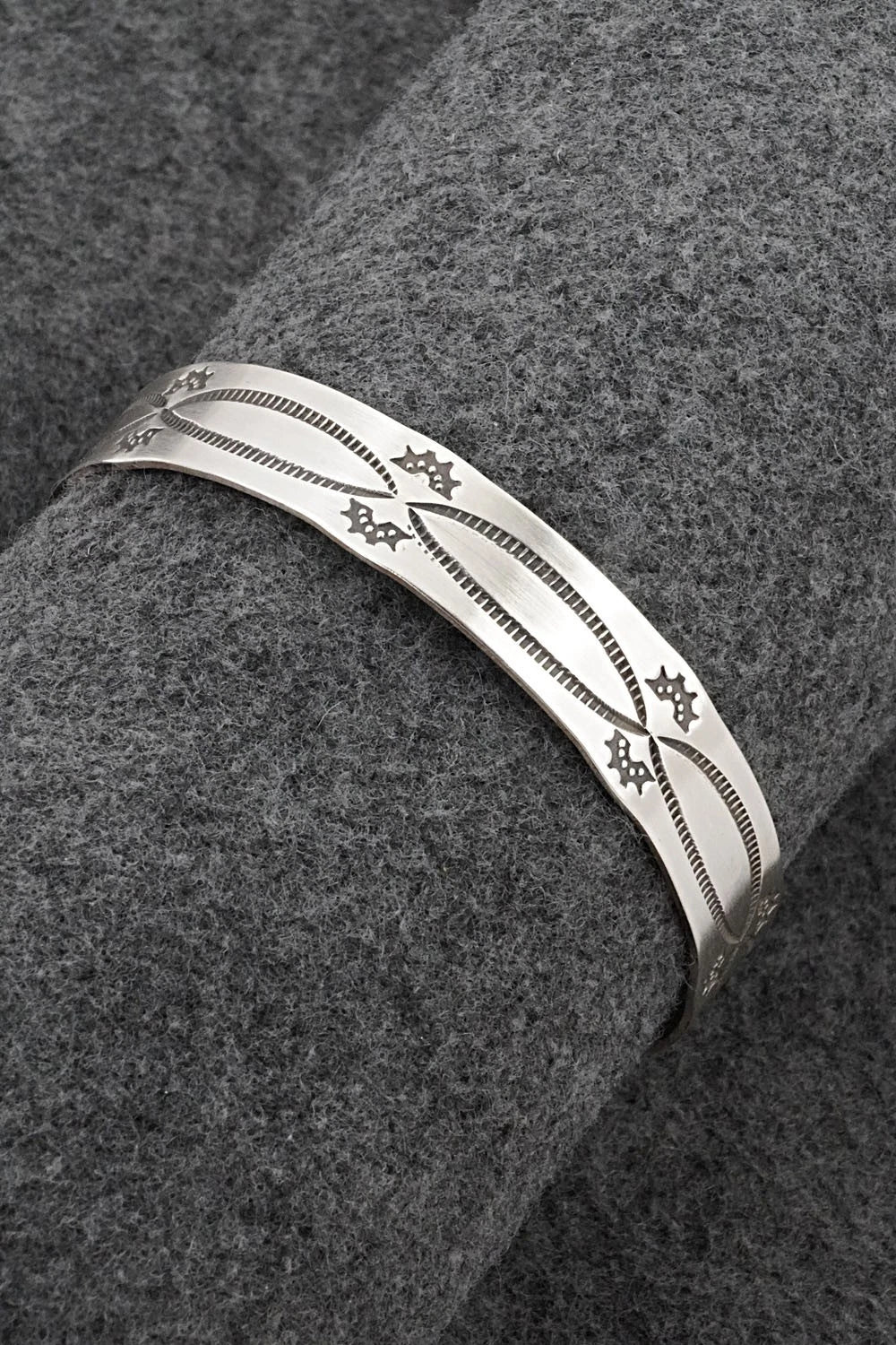 Sterling Silver Bangle Bracelet - Jerry Sandoval