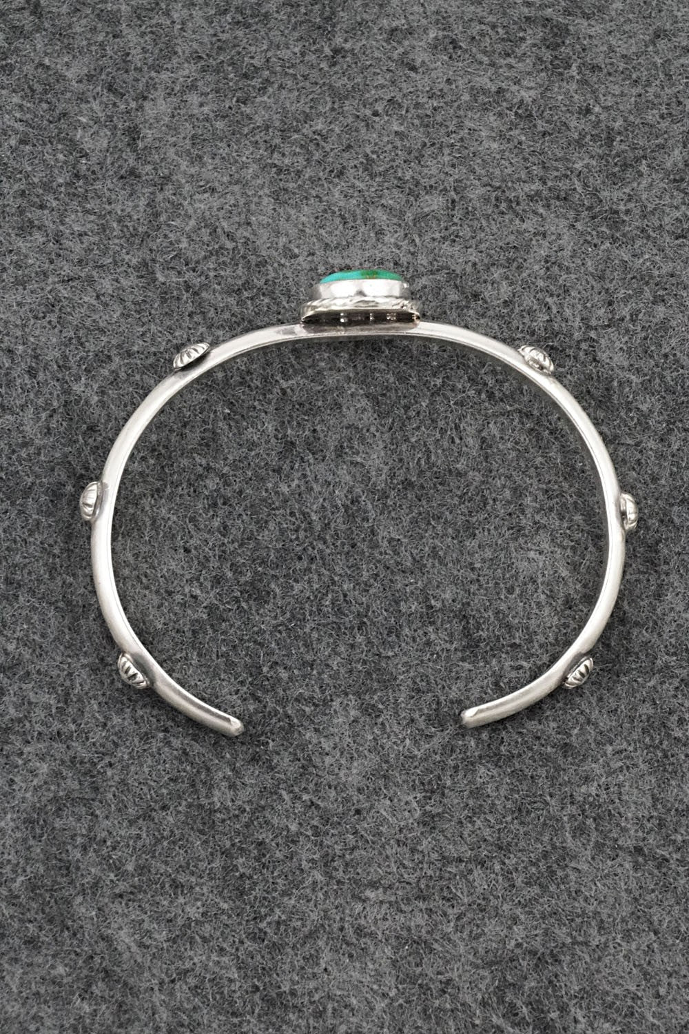 Turquoise & Sterling Silver Bracelet - Samuel Yellowhair