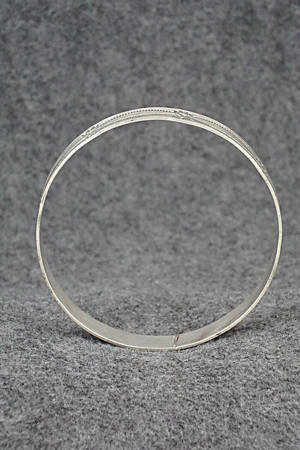 Sterling Silver Bangle Bracelet - Jerry Sandoval