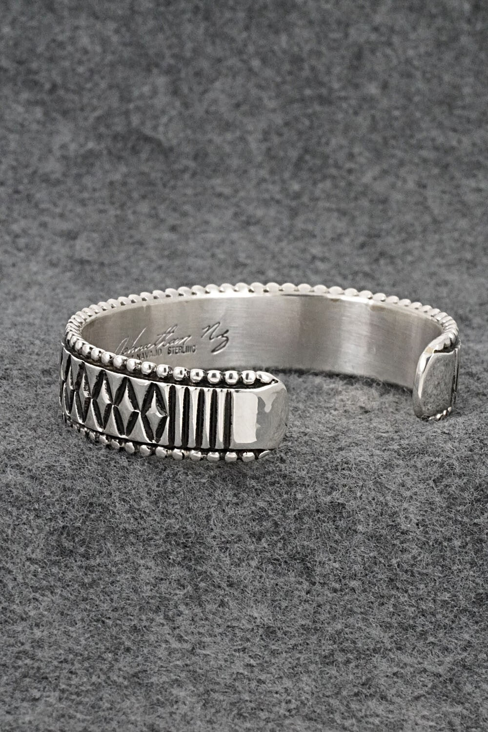 Sterling Silver Bracelet - Jonathan Nez