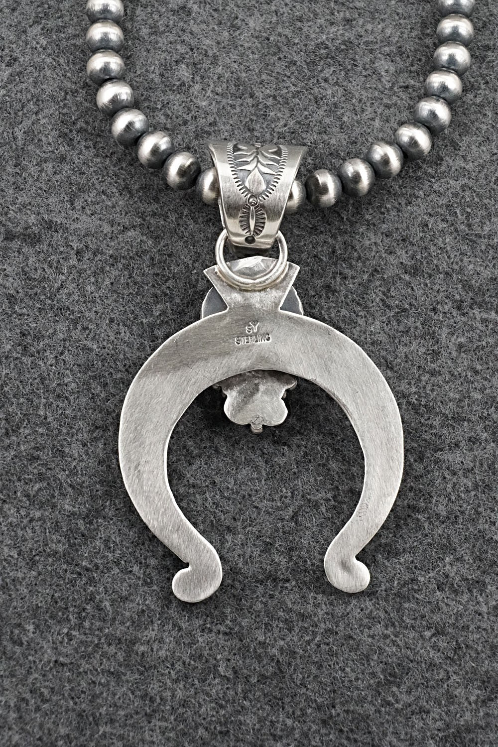 Turquoise & Sterling Silver Necklace - Samuel Yellowhair