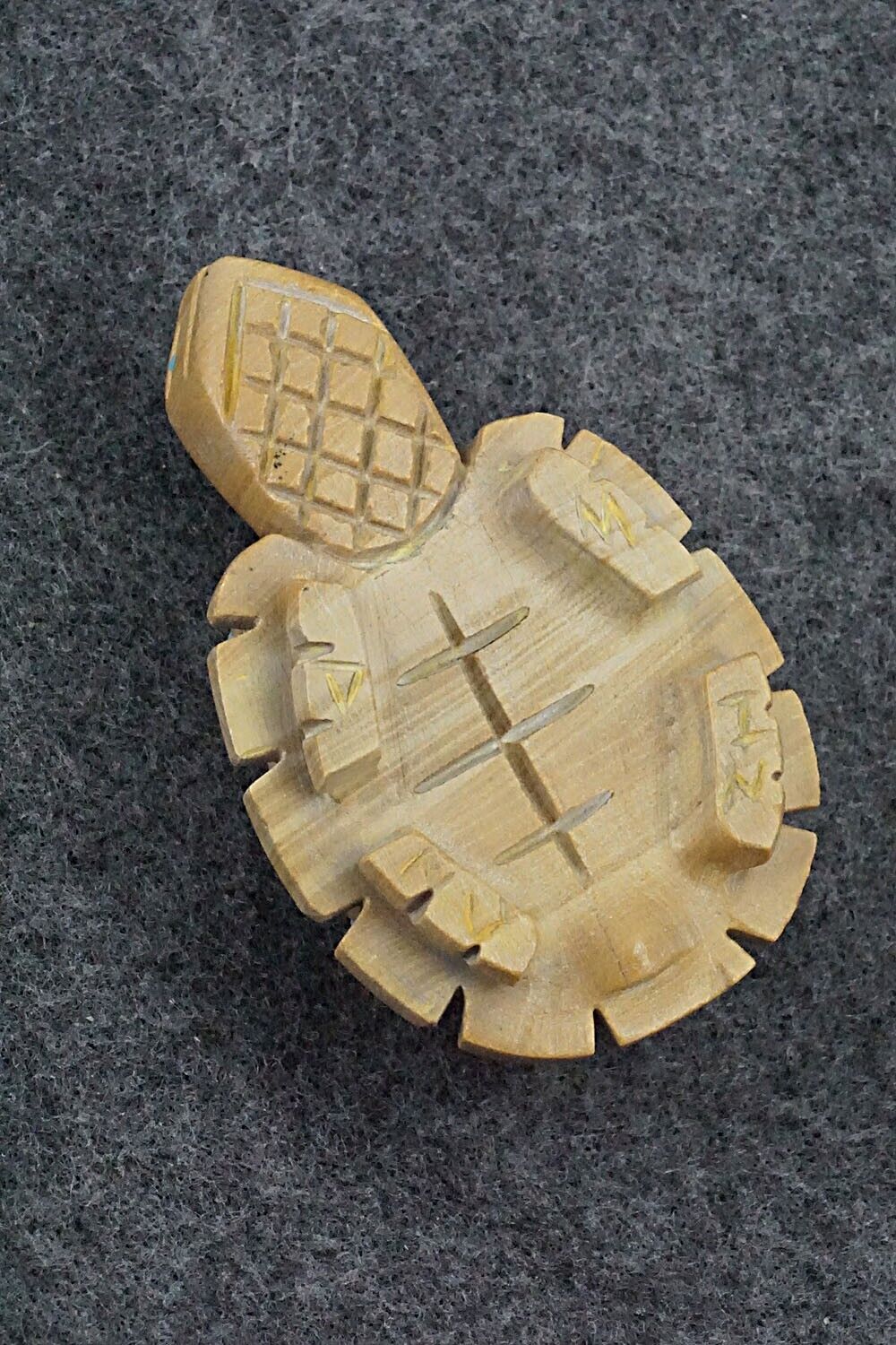 Tortoise Turtle Zuni Fetish Carving - Douglas Martza