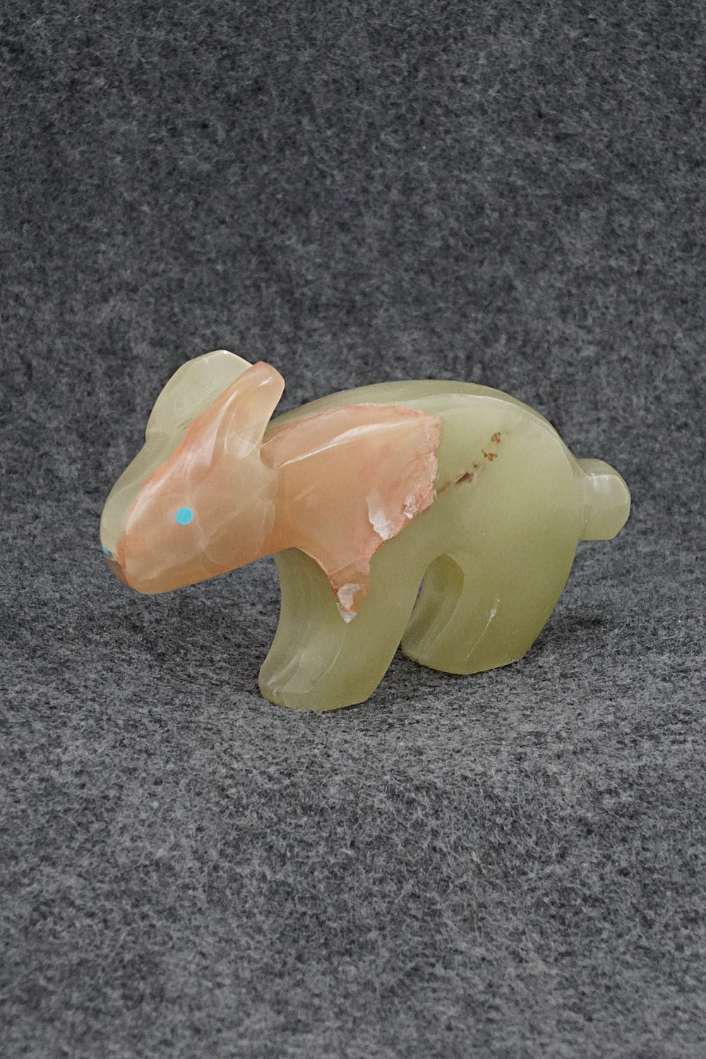 Rabbit Zuni Fetish Carving - Kenric Laiwakete