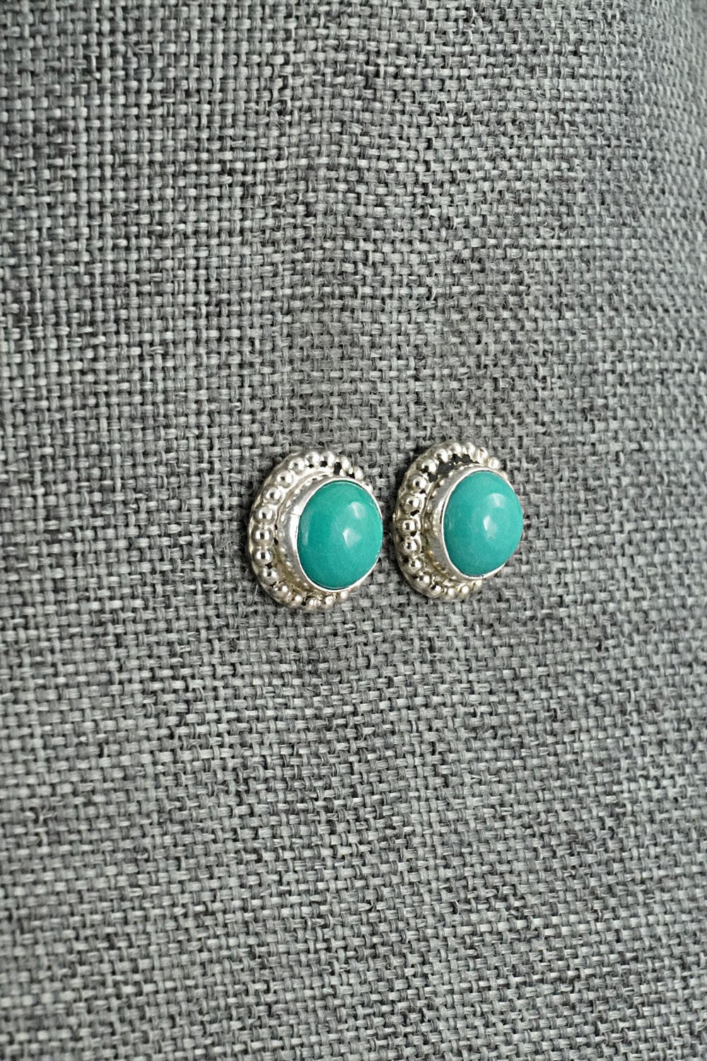 Turquoise & Sterling Silver Earrings - Byron Begay