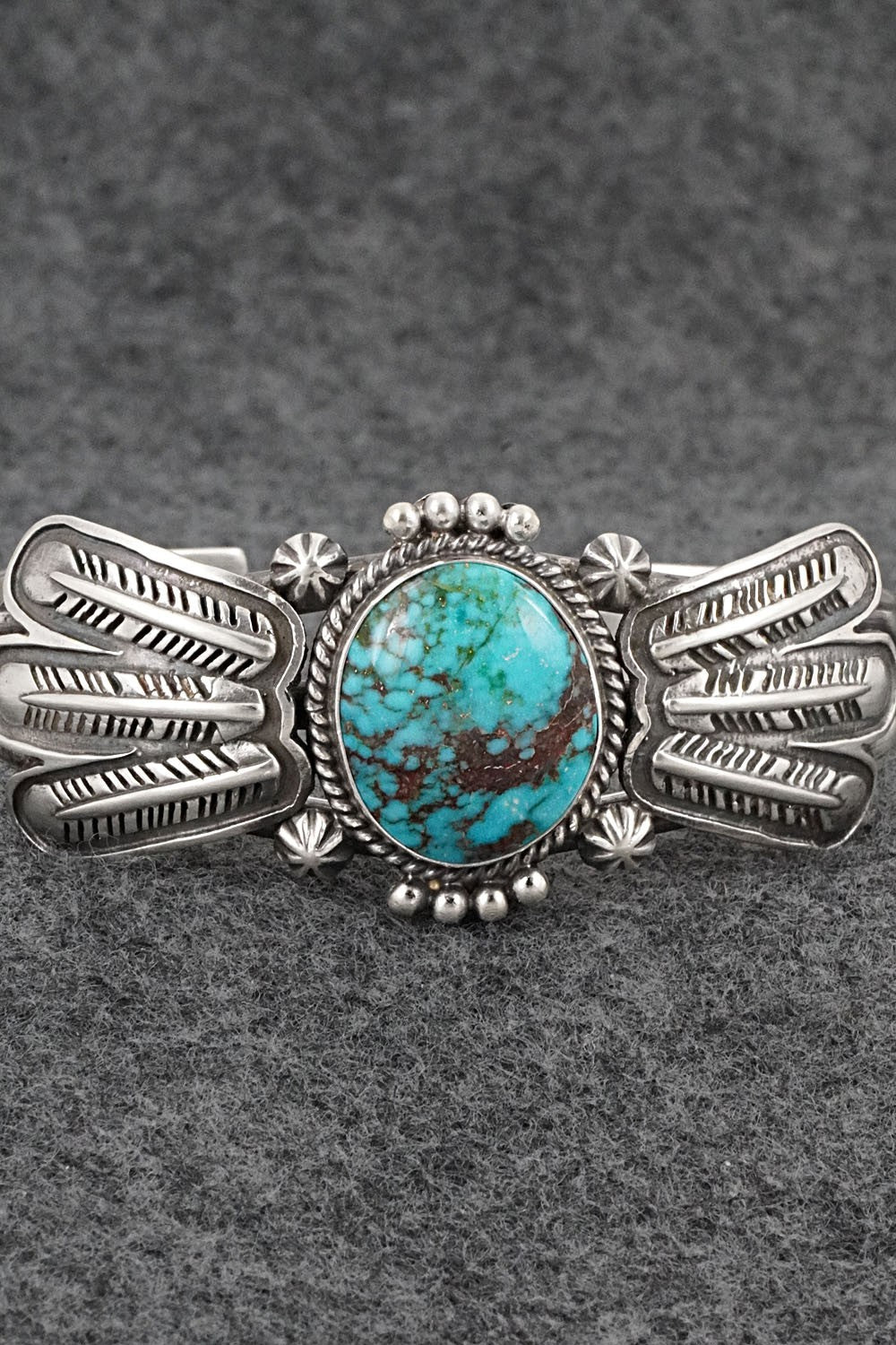 Turquoise & Sterling Silver Bracelet - Daniel Benally