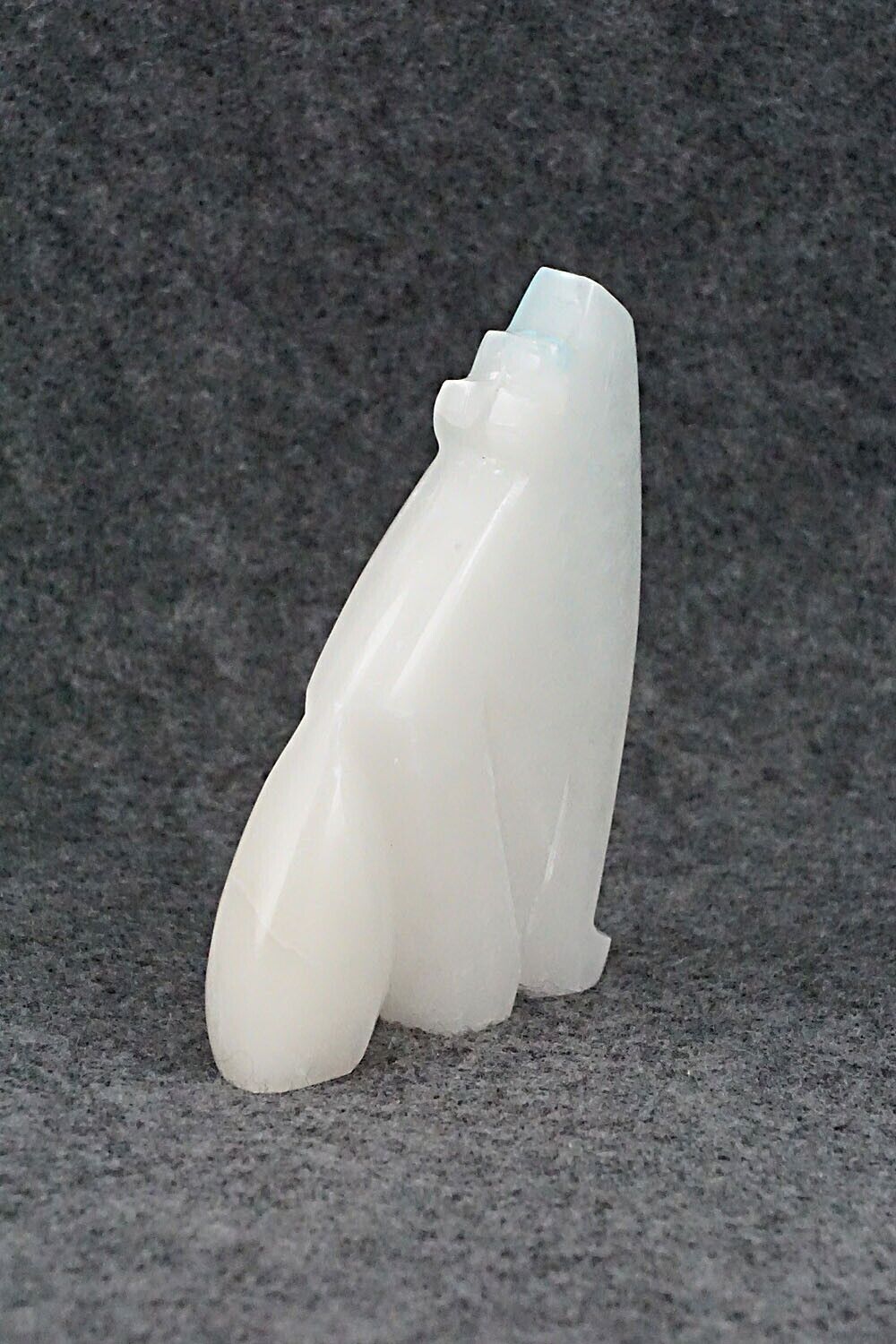 Wolf Zuni Fetish Carving - Bernard Laiwakete