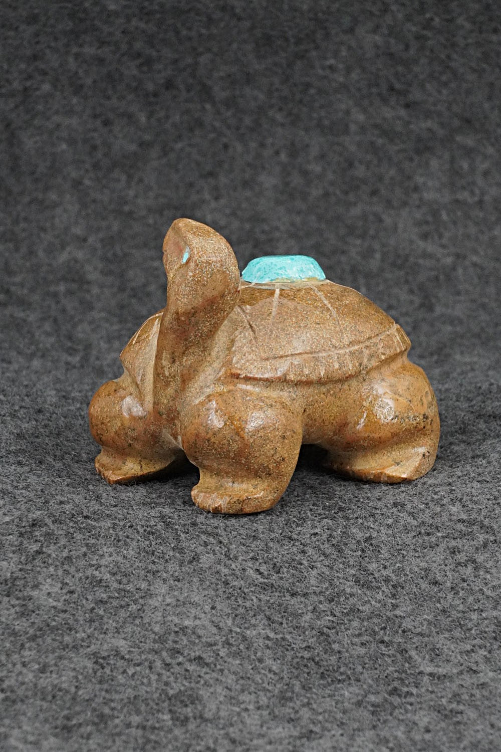 Turtle Zuni Fetish Carving - Freddie Leekya