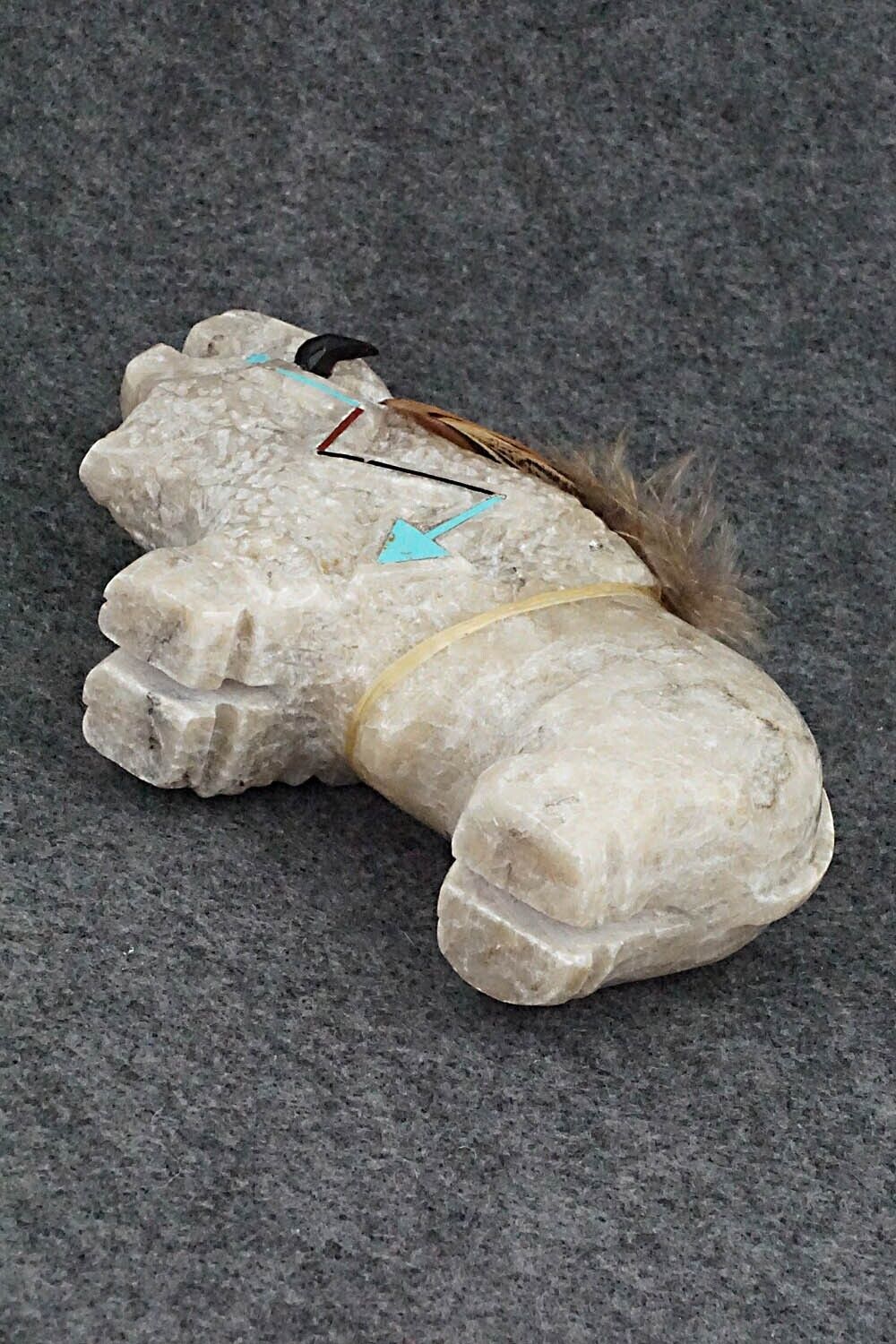 Buffalo Navajo Fetish Carving - Ben Livingston