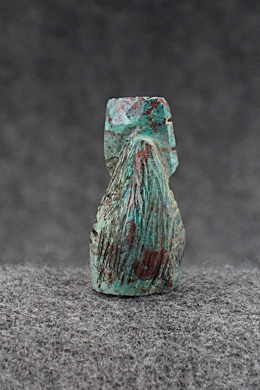 Corn Maiden Zuni Fetish Carving - Carl Etsate