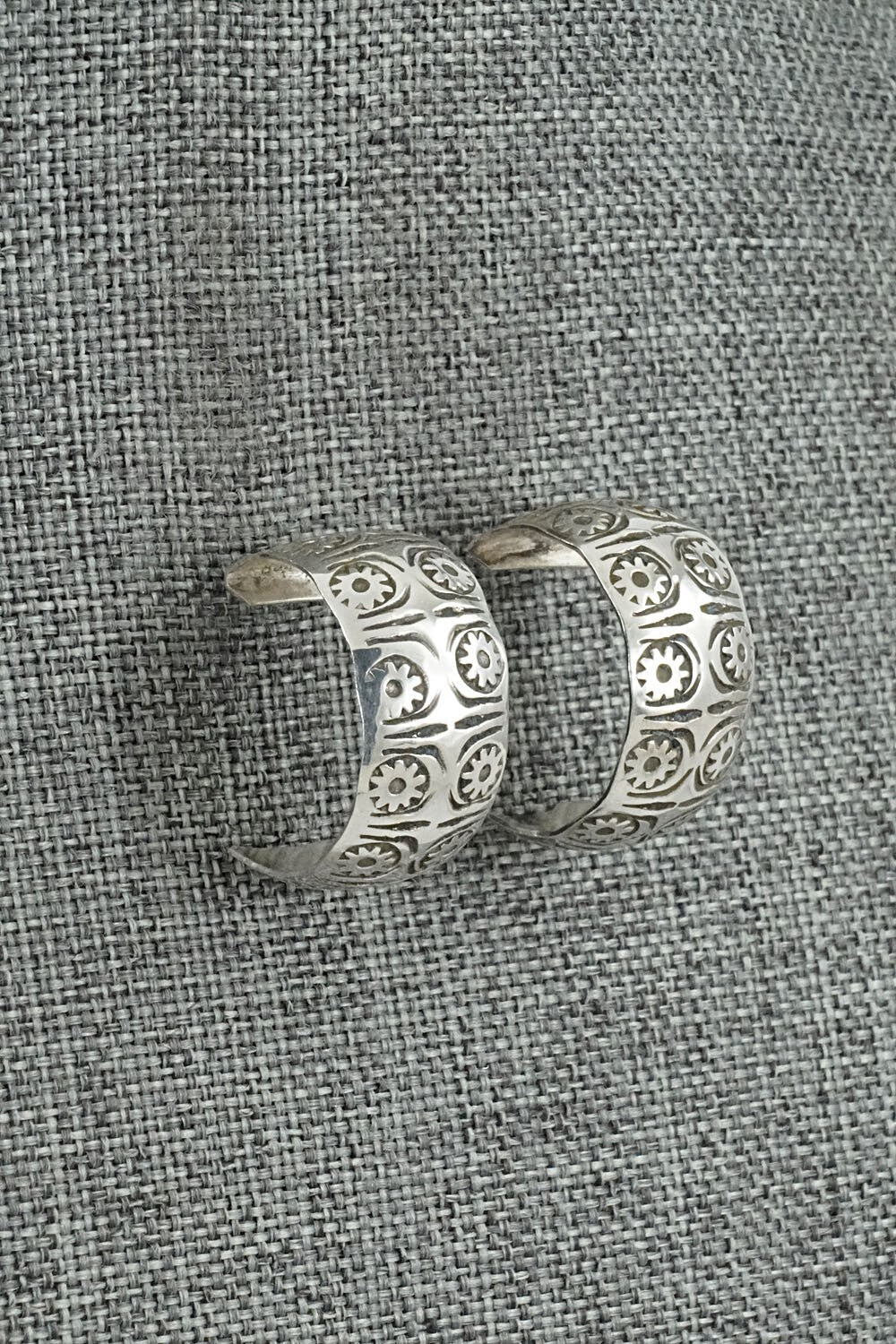Sterling Silver Hoop Earrings - Nora Ashley