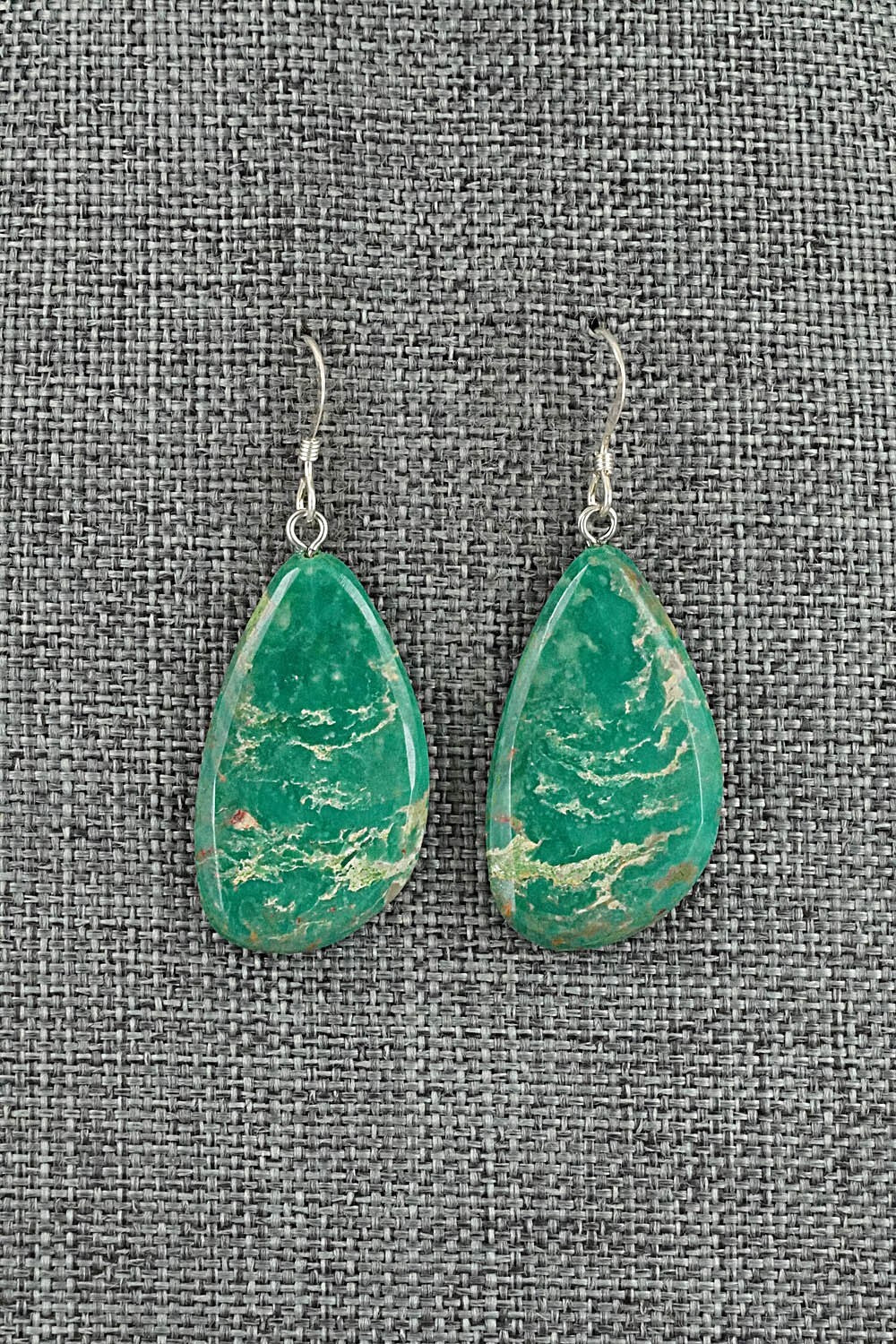 Turquoise & Sterling Silver Earrings - Tammy Nolcot