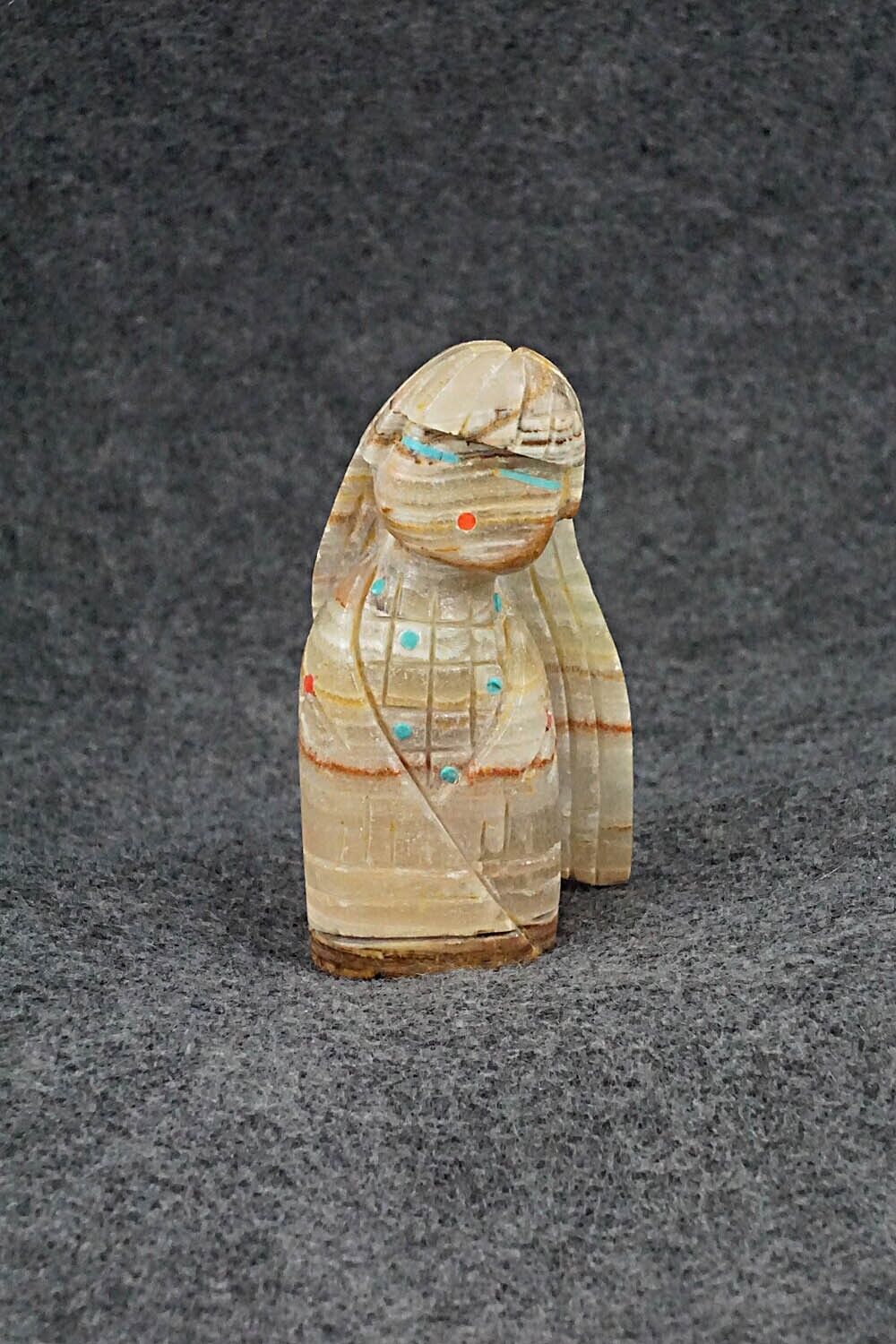 Corn Maiden Zuni Fetish Carving - Douglas Martza