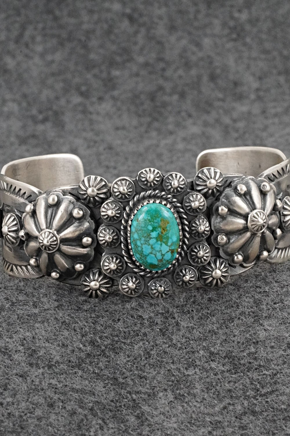 Turquoise & Sterling Silver Bracelet - Andrew Gordon