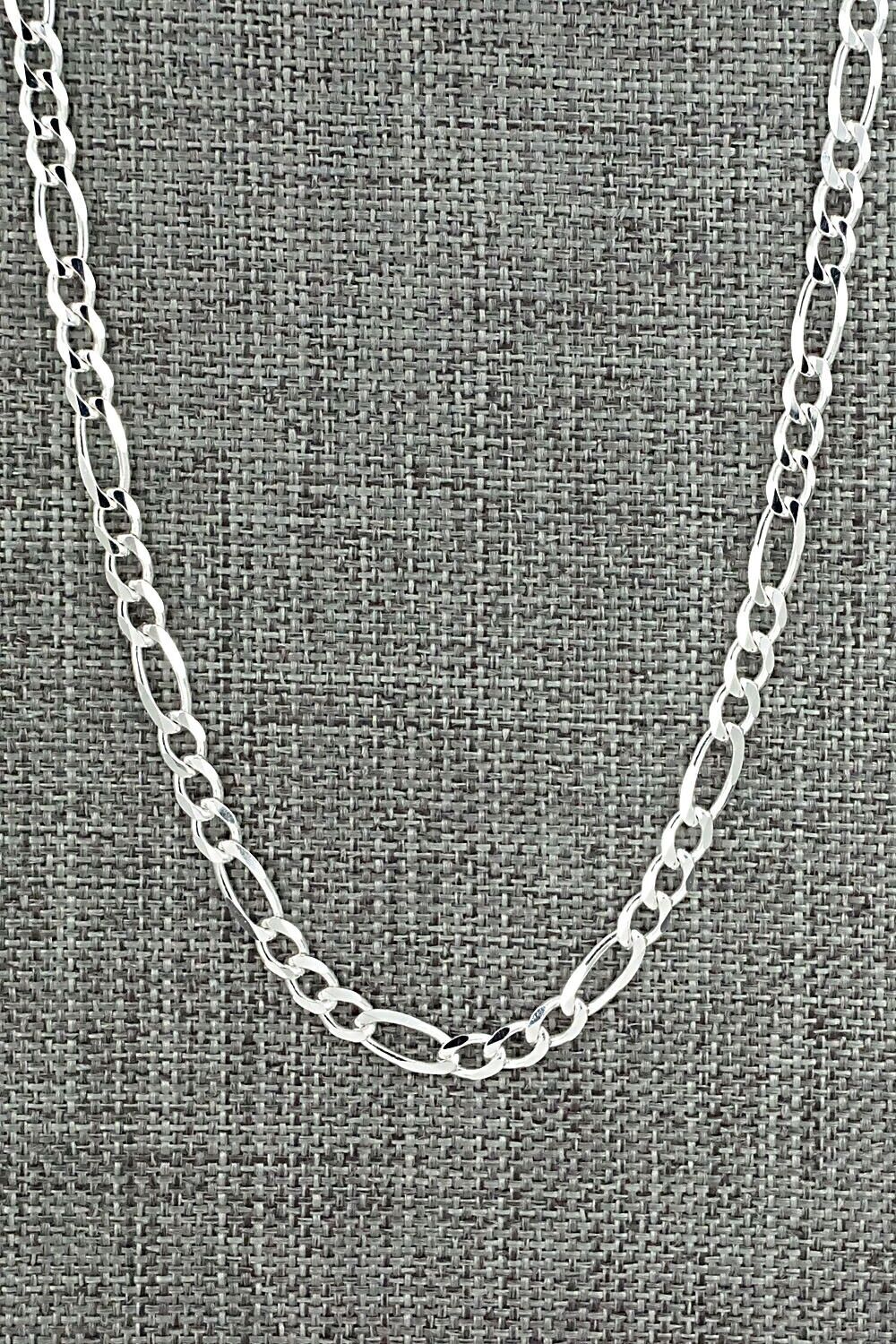 Sterling Silver Chain Necklace - Sterling Silver 20"