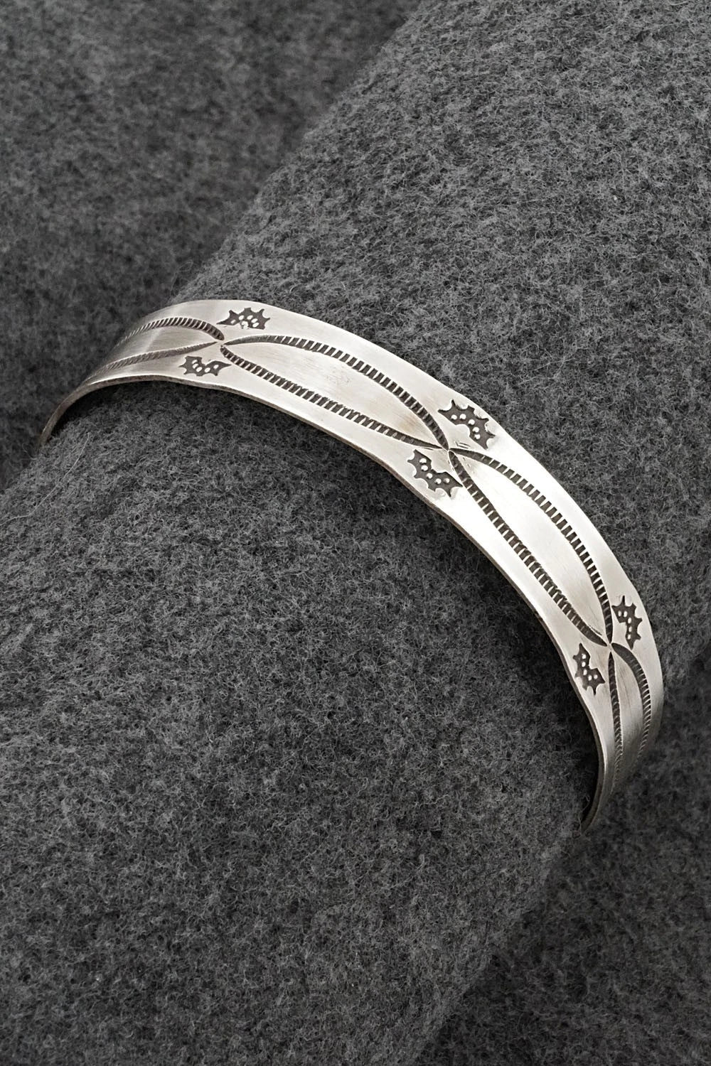 Sterling Silver Bangle Bracelet - Jerry Sandoval