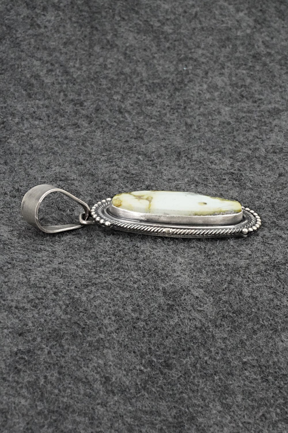 Variscite & Sterling Silver Pendant - Darrin Livingston