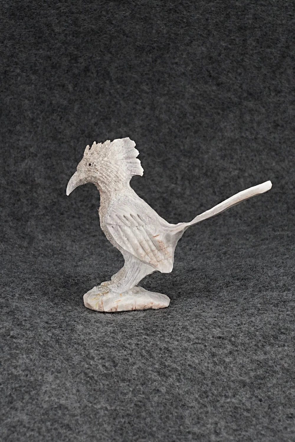 Roadrunner Zuni Fetish Carving - Lewis Malie