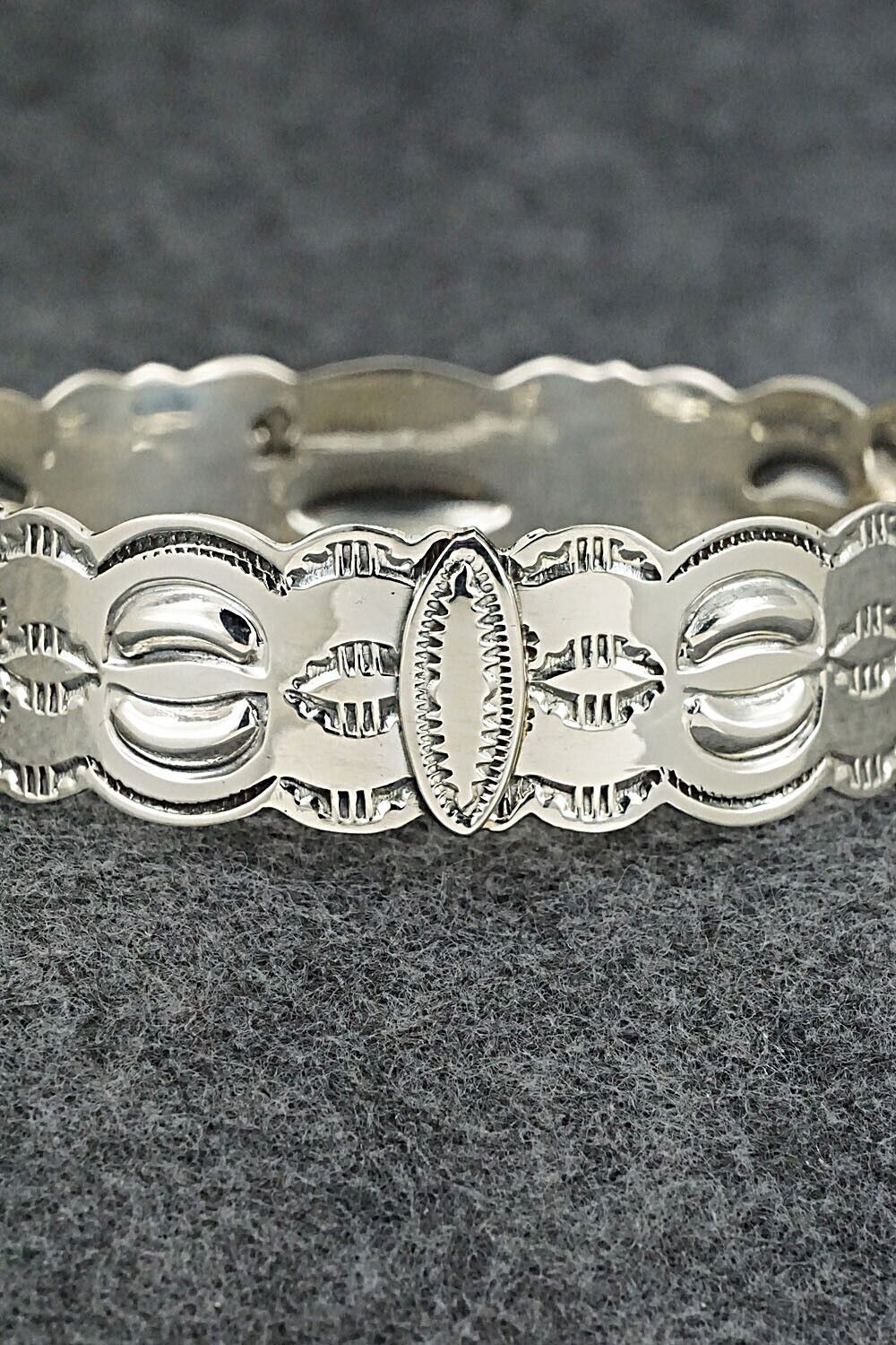 Sterling Silver Bangle Bracelet - Jeremy Delgarito