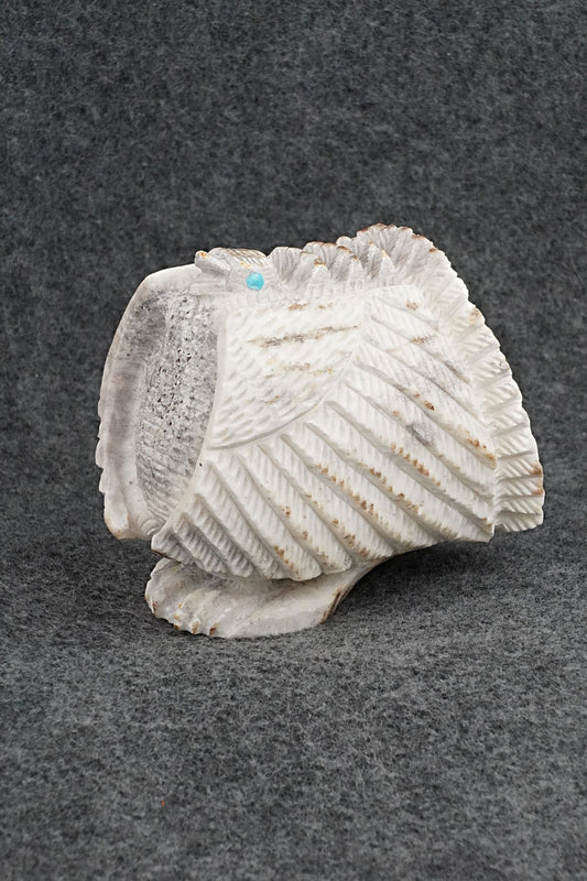 Turkey Zuni Fetish Carving - Garrick Weeka