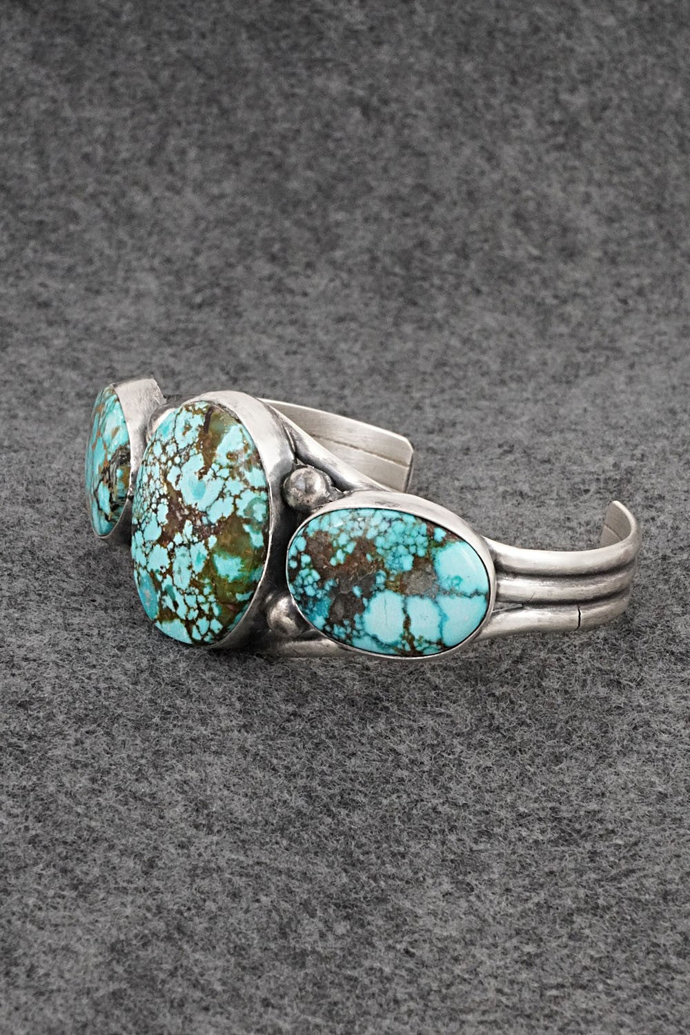 Turquoise & Sterling Silver Bracelet - Darrin Livingston