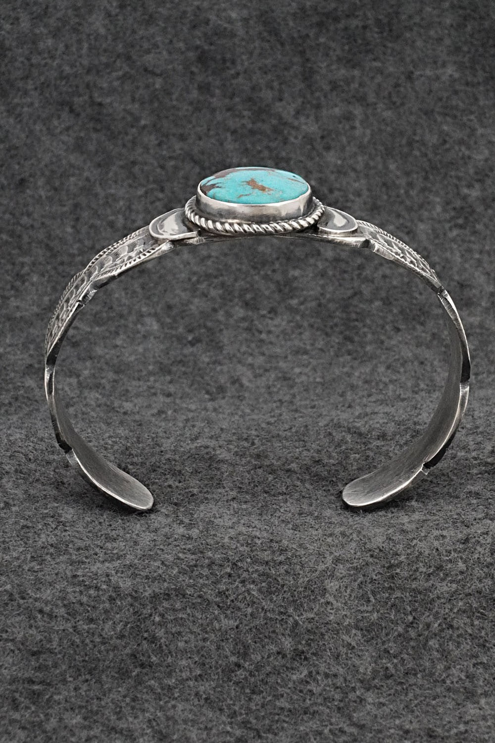 Turquoise & Sterling Silver Bracelet - Tillie Jon