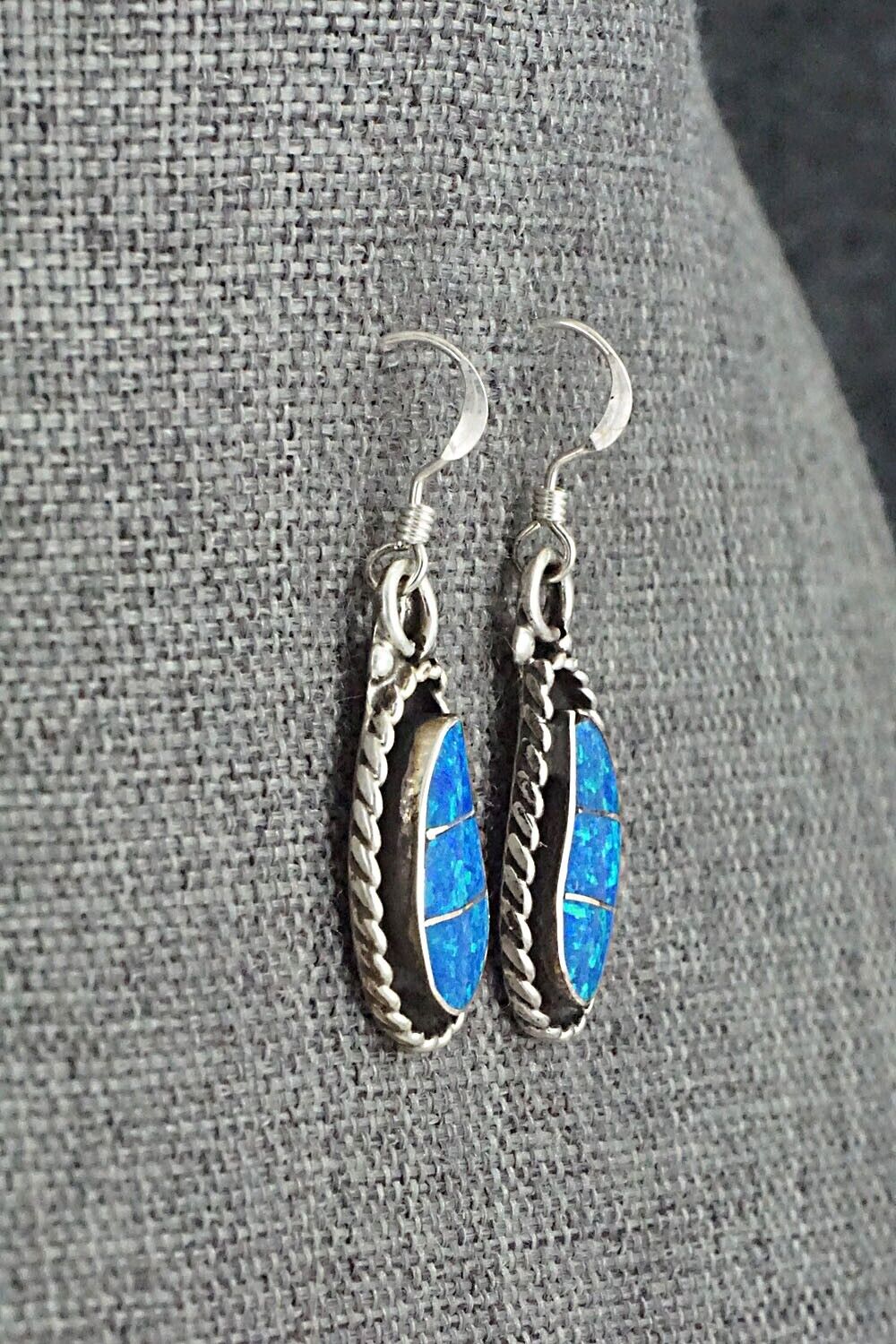 Opalite & Sterling Silver Earrings - Susie Lowsayatee