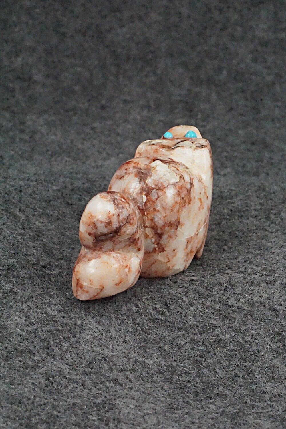 Wolf Zuni Fetish Carving - James Panteah
