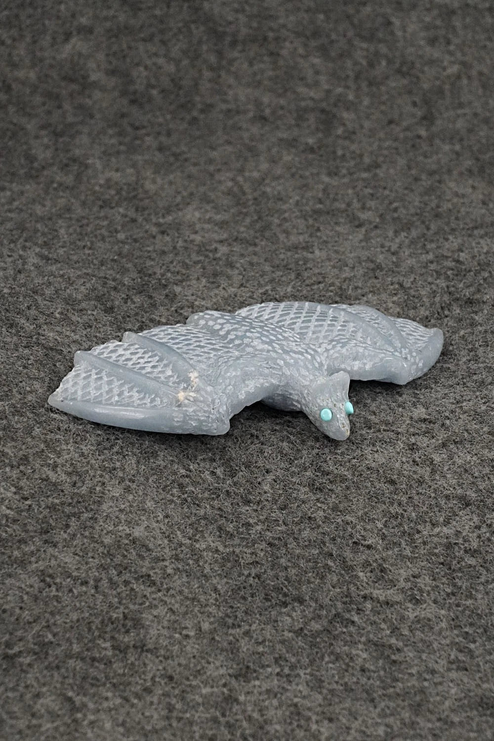 Bat Zuni Fetish Carving - Erick Lonjose