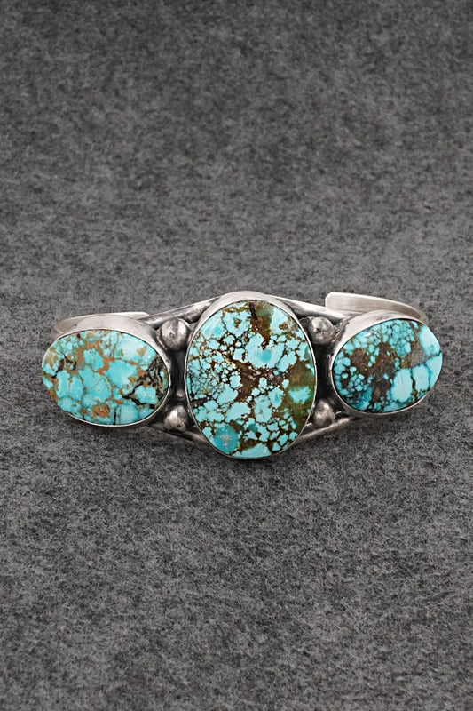 Turquoise & Sterling Silver Bracelet - Darrin Livingston