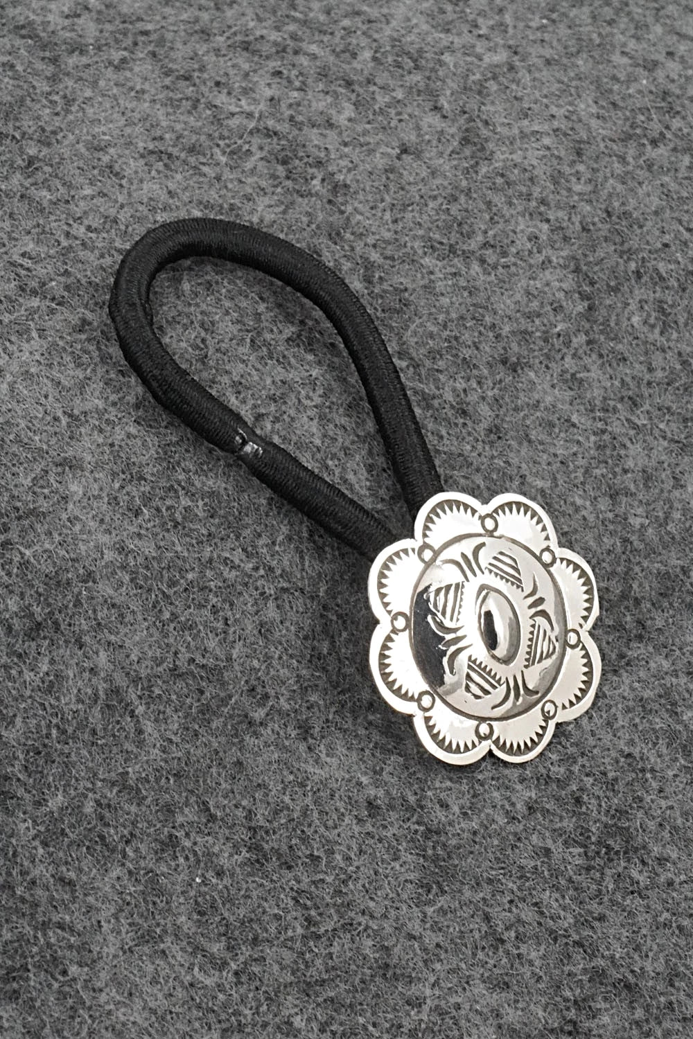Sterling Silver Hair Tie - Bertha Begay