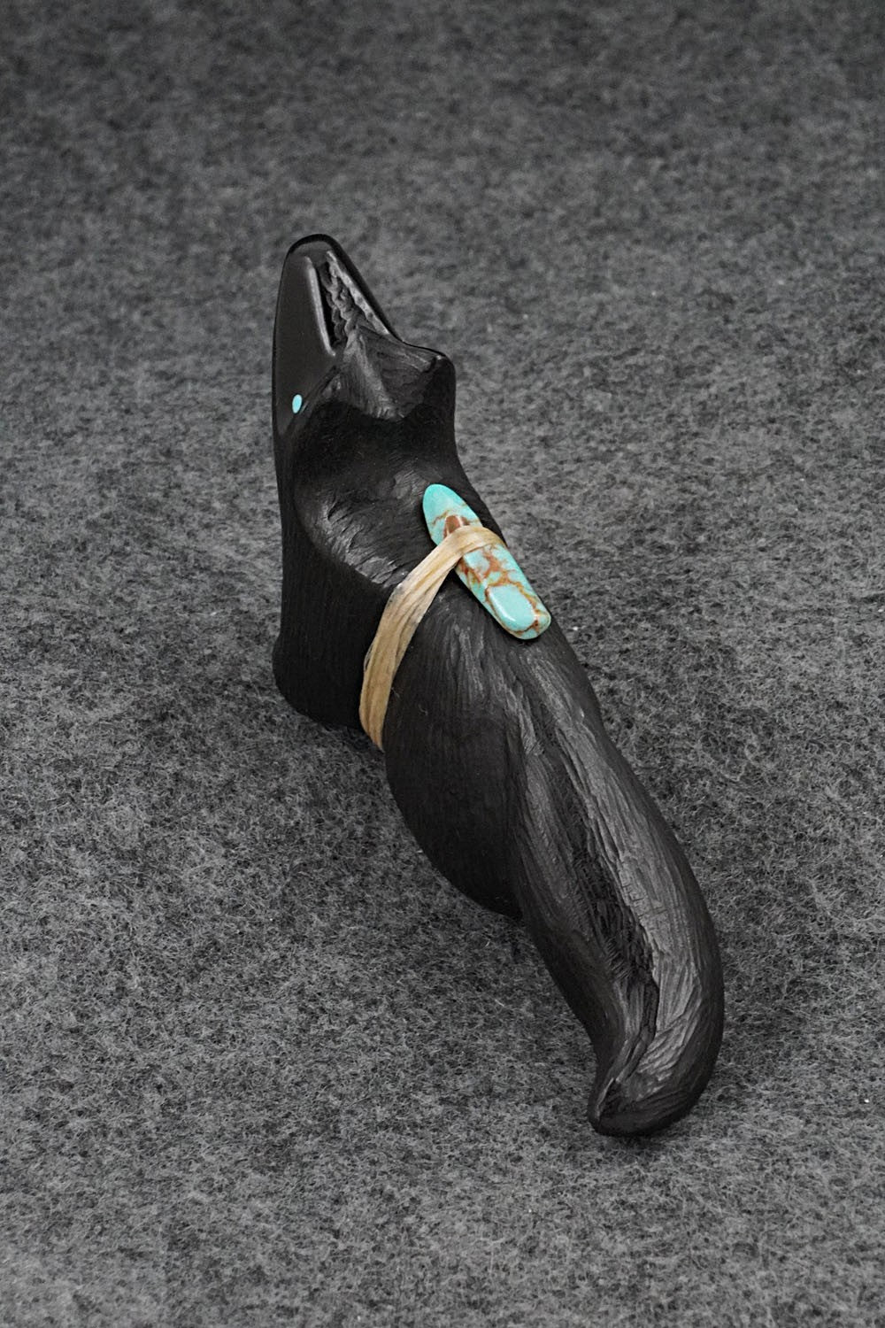 Wolf Zuni Fetish Carving - Herbert Halate