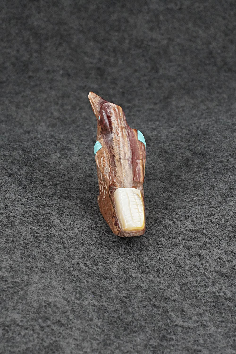 Bird Zuni Fetish Carving - Freddie Leekya