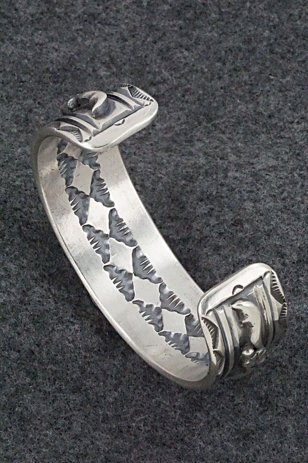 Turquoise & Sterling Silver Bracelet - Roland Dixson