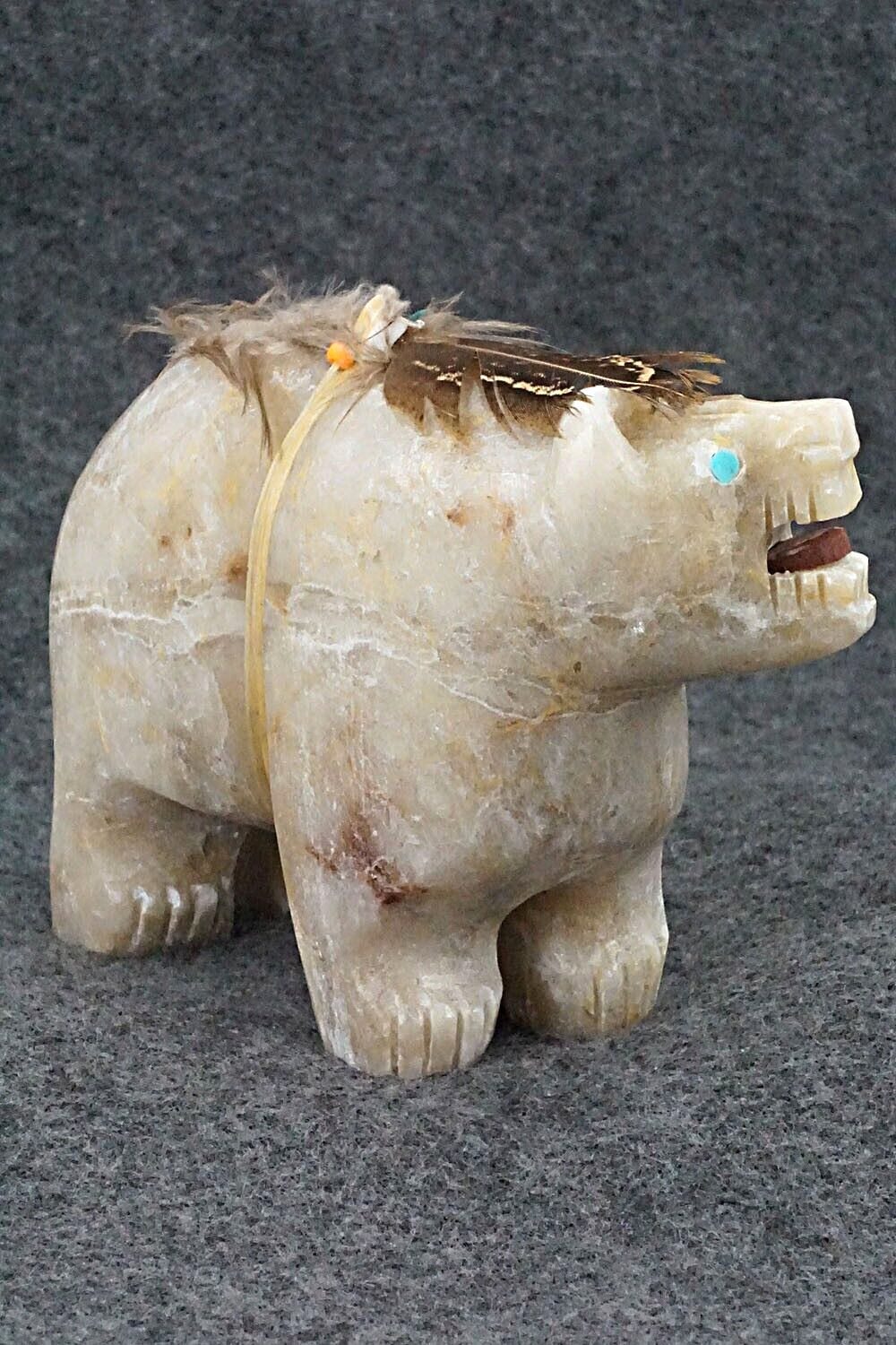 Bear Navajo Fetish Carving - Ben Livingston