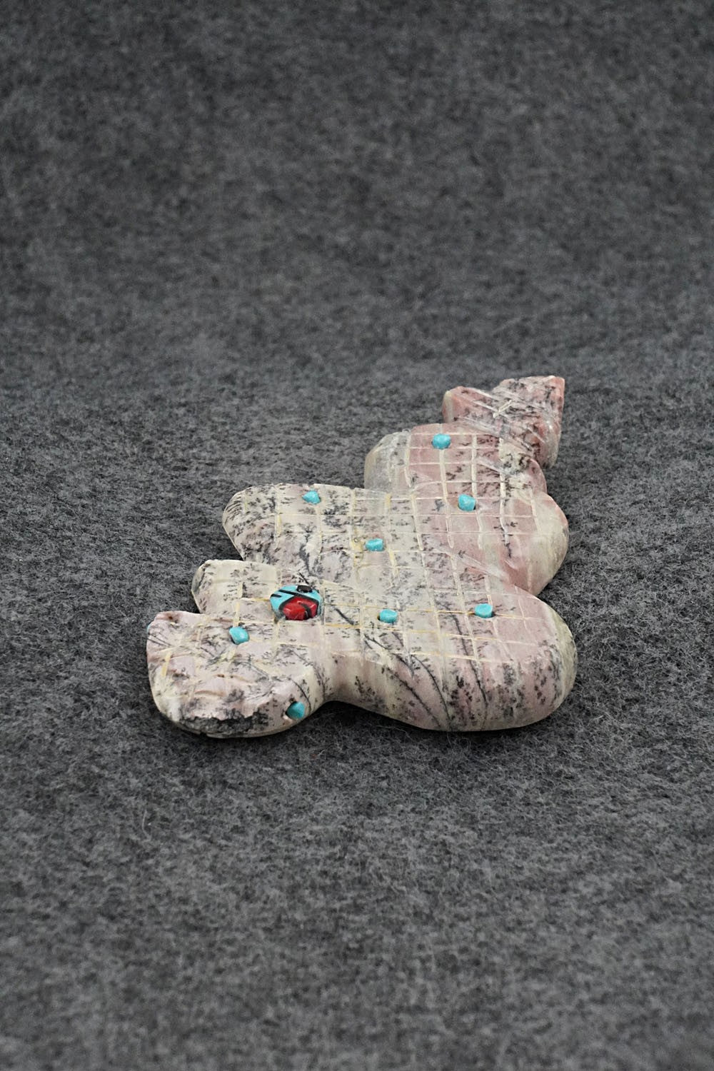 Rattle Snake Zuni Fetish Carving - Dannette Laate