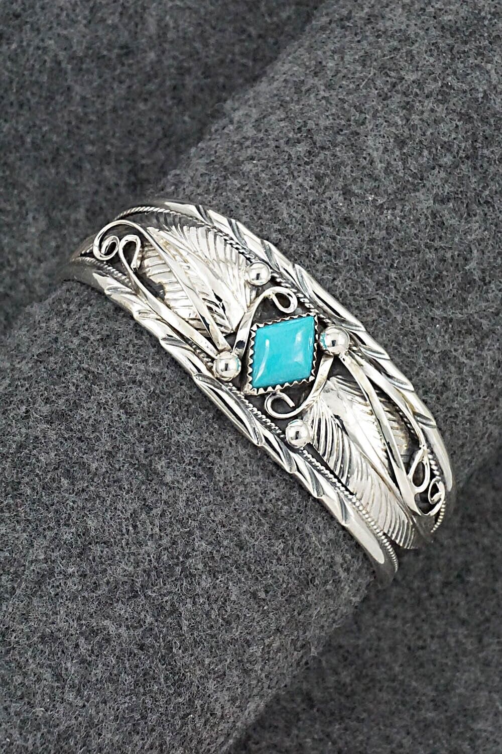 Turquoise & Sterling Silver Bracelet - Davey Morgan